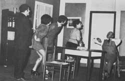 Don Cleto, Titti, Beppino, Giovanna e Clar�n Braga