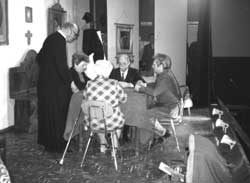 Don Anselmo, Ersilia, Carola, Francesco, Masett