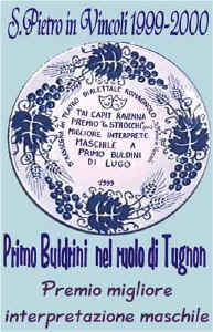 Premio rassegna S. Pietro in Vincoli Migliore Interpretazione Maschile