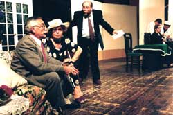 Luigi, Alida e Antonio; Walter, Rossella e Leonardo